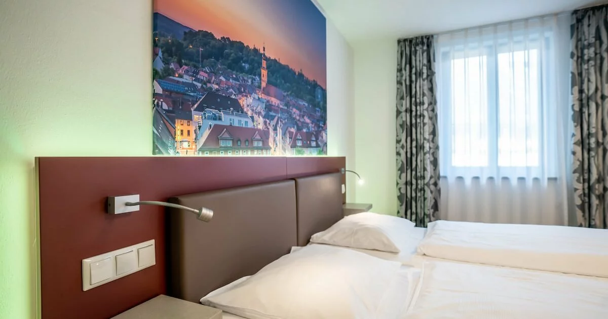Double room in hotel in Erlangen | Altstadt Hotel Grauer Wolf