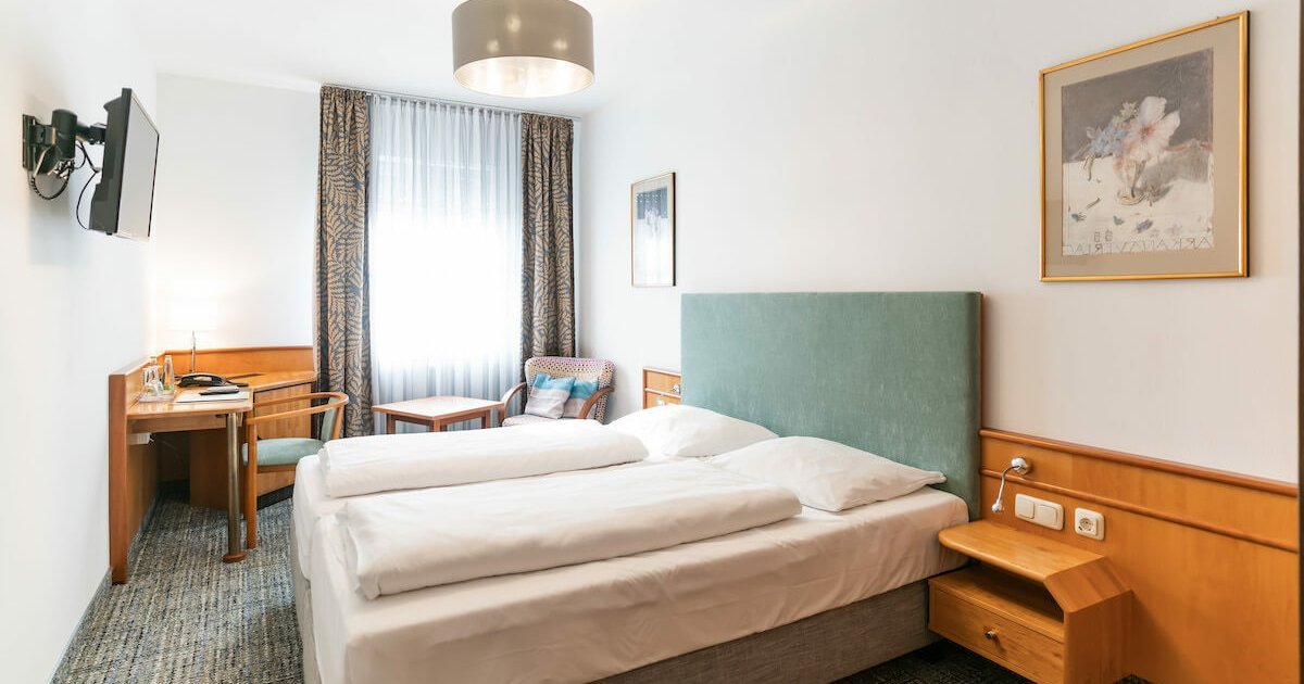 Doppelzimmer im Hotel in Erlangen | Altstadt Hotel Grauer Wolf