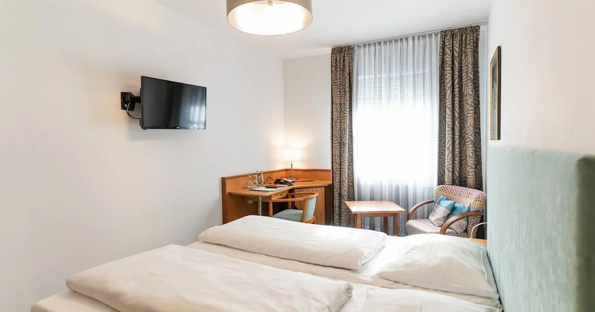 Doppelzimmer im Hotel in Erlangen 